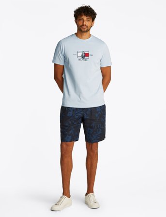 Tommy Hilfiger Hilfiger Flag Sailing Tee - Blue - XL