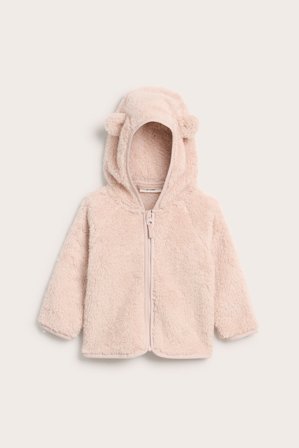 Kappahl | Kurtka pluszowa z uszami | Różowy