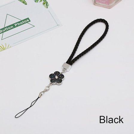 Mobiltelefon Snøre hengende tau SVART