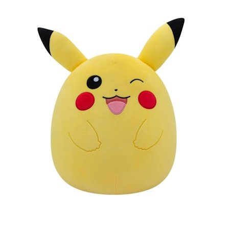 Squishmallows Pokémon Blinkande Pikachu, 25 cm