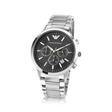 Ur - EMPORIO ARMANI - AR2434 - 100% Stål - Sølvfarve - One Size