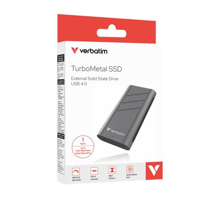 Verbatim TurboMetal SSD USB 4.0 1TB