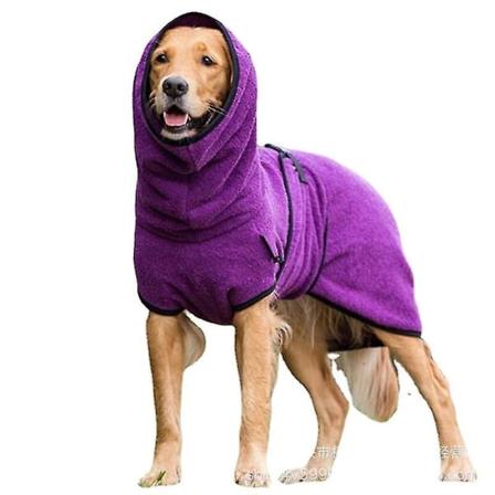 Kjæledyr Hundeklær Håndkletørking orgone frakk Frakk Valp Varmere klær M