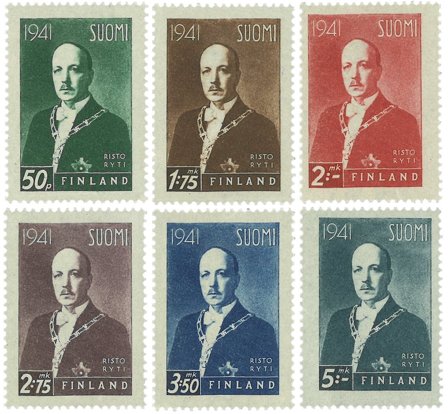 Finland 1941 - LAPE 242-247 WI - Postfrisk