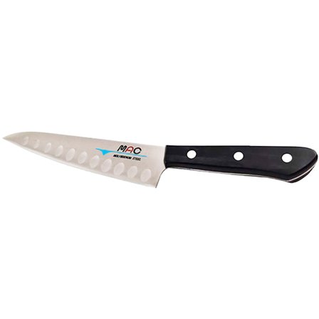 Mac Chef grøntsagskniv med luftspalte - Sort | KitchenOne
