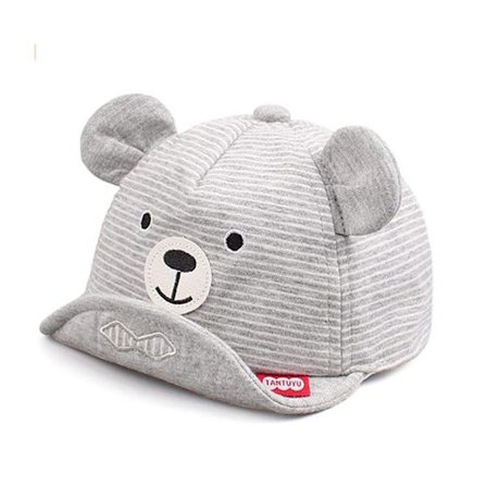 Babykeps keps babypojkar keps UV-skydd grå