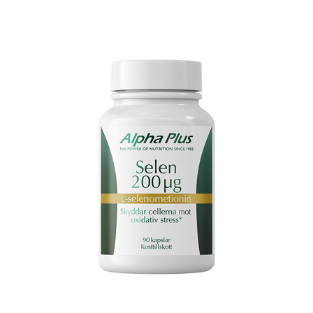 Alpha Plus Selen 200 μg 90 kapsler