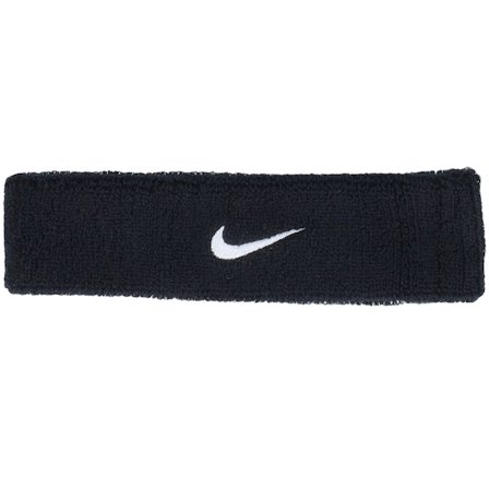 Nike - Sort headband Beanie - Swoosh Black Headband @ Hatstore