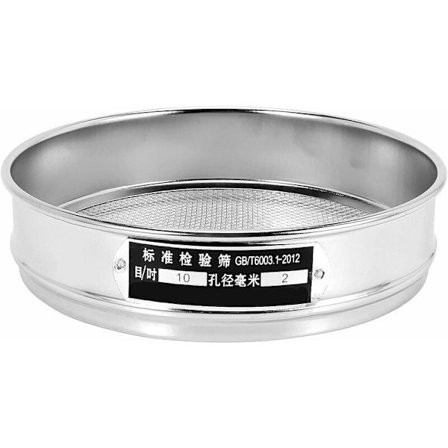 Kraftig Trädgårdssikt Mesh Kompostsikt Trädgårdsredskap 10 (2mm) Idealisk för plan jord och kompost.