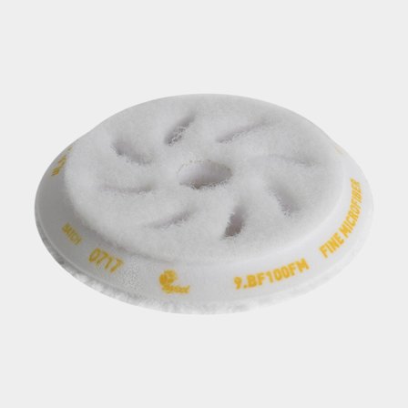 Tampon en microfibre RUPES BigFoot Fine, Ø100 mm, medium, compatible avec plateau de support Ø80 mm