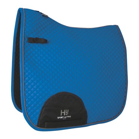 Hy Sport Active Häst Dressyrsadelpad Cob/Full Jewel Blue