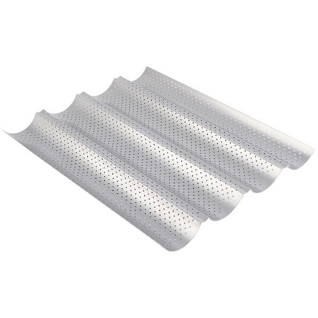 Fransk brødform - Non-Stick Baguette Bakeform