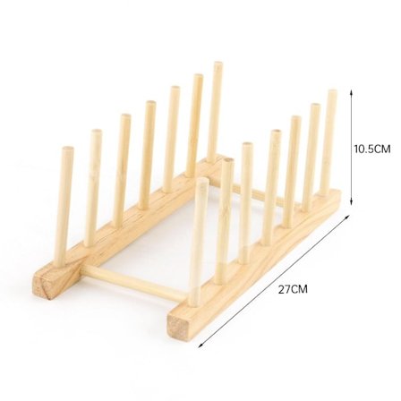 Træstativ bogdisplay 7 7