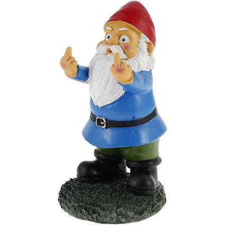 Udendørs Have Gnome Sjov Humor Have Dekoration Harpiks Have Gnome Have Statue til Hjem Have