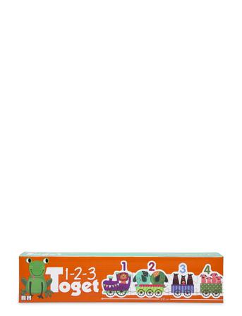 Animal 123 Tog Toys Puzzles And Games Puzzles Pedagogical Puzzles Multi/mönstrad Barbo Toys