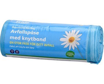 Frida Avfallspåse Knyt 35 L 15-p - 3-pack avfallspåsar 35 liter, 15-pack