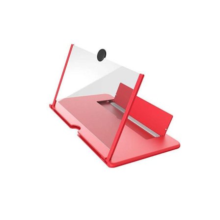 12 tommers 3D skjermforstørrelse Smarttelefon forstørrelsesglass Mobil forsterker Skjerm for filmer videoer og spill Sammenleggbar Pho