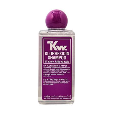 KW klorhexidin Shampoo 200ml, Hund, Helse og pels, Pelspleie, Shampoo og pleie