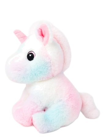 Unicorn, Rainbowcoloured, Pink Pink Teddykompaniet