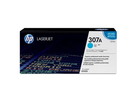 HP Toner CE741A 307A 7,3K Cyan - Lyreco - Toner och bläck - Tonerkassetter - Toner HP
