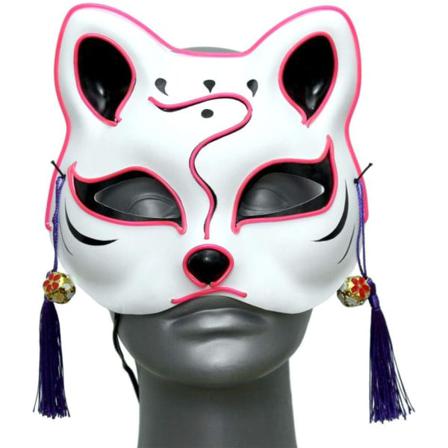 Led-mask För Anime Cosplay