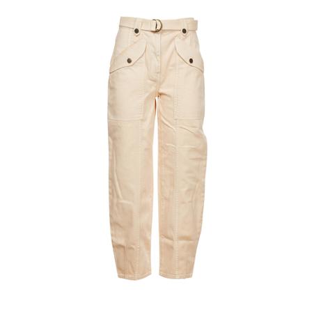 Ulla Johnson Cargo Broek , Beige , Dames , Maat: M