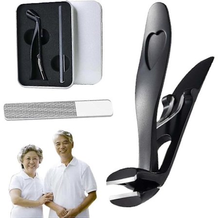 Negleklipper, negleklipper for eldre, ergonomiske negleklippere store for eldre, negleklipper neglefilsett {ROG}