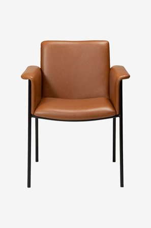 DAN-FORM - Vale stol 2-pak - Brun - Stole med armlæn - Fra Homeroom