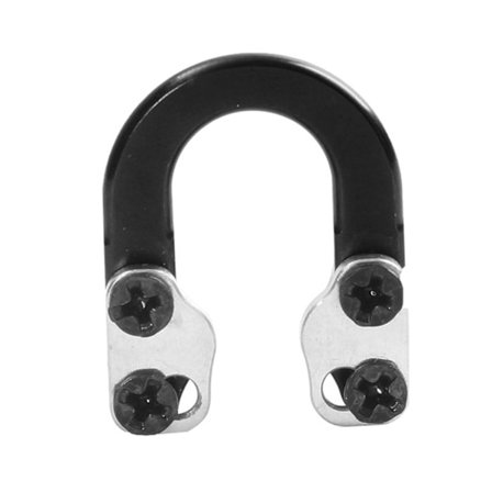 Jousiammunta D-lenkki, U-muotoinen jousiammunta D-rengas, jousen jänne D-lenkki, metallimateriaali, jousiammunta metallinen D-lenkkirengas