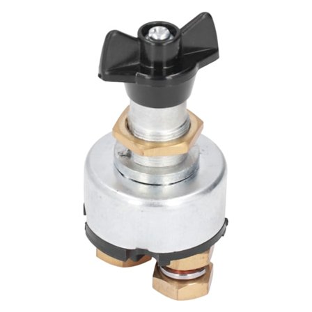 Bil Master Batteri Afbryderkontakt Strømafbryder Isolator Aftagelig Knap til 12V til 24V Lastbiler RV'er Trailere Både