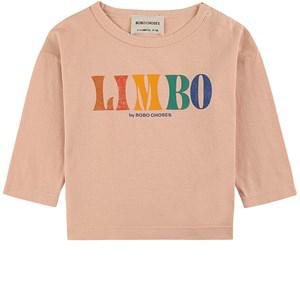Kids - Bobo Choses Peach Limbo T-Shirt 6-12 Months - Tops - 6-12 months - Pink