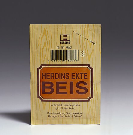 HERDINS BEISPULVER VANNBASERT 15G IBENHOLTSORT HERDINS EKTE BEIS