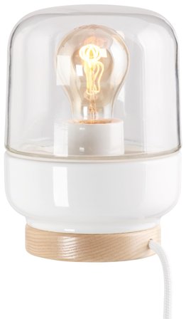 Ifö OHM 140/190 Bordsarmatur svart, IP20 Klar vit, Belysning