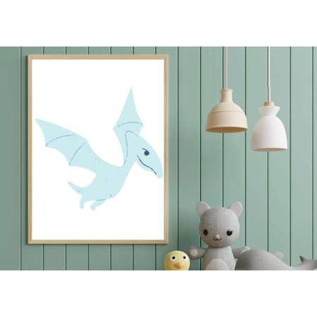 Dinosaurie Poster Storlek 50×70 CM