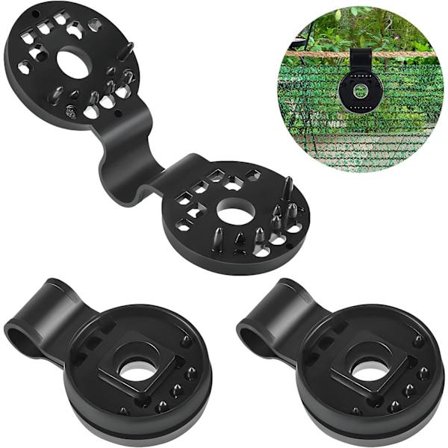 30 stk runde skyggeklud plastclips solsejl net fastgørelsesklips fastgørelse og placering til solsejl net anti fugl have vandtæt nettilbehør