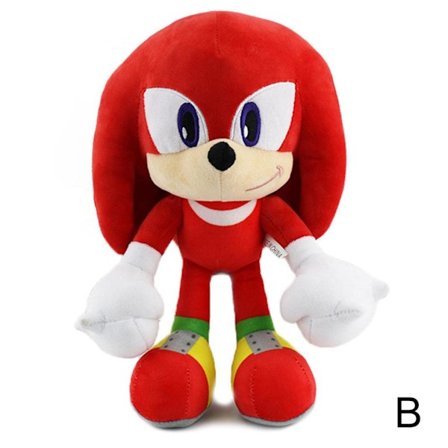 30 cm Sonic The Hedgehog Shadow Amy Rose Knuckle Tail Plyschleksak C W B En storlek