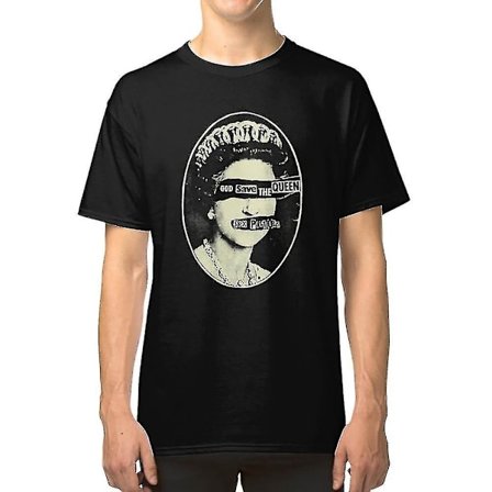 God Save The Queen Retro Vintage Punk Rock T-shirt