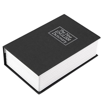 Maple book safe - bogformet bankboks i stål