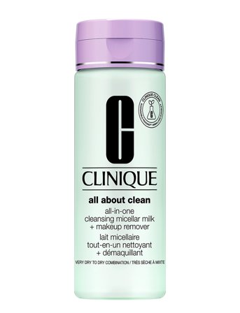 Clinique All About Clean Micellar Milk + Makeup Remover Skin Type 1 & 2 - Nude - 200 ml