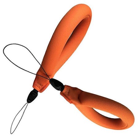 Flytande handledsrem för kamera, GoPro-kamera, neopren, EPE-skum, vattentätt telefonhalsband - Orange Multicolor Orange