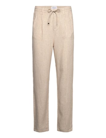 Lindbergh | Linen Woven Striped Pants | XXL