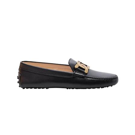 Tod's, Moccasins Czarny, Kobieta, Rozmiar: 37 EU