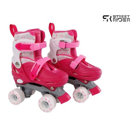 Street Rider Rullskridskor Justerbara Stl 27-30 Rosa Rosa