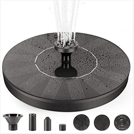 Vattenpump Rund Form Flytande Fontän Fisk För Tank Damm För Trädgårdsdekorationer