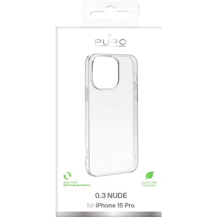 iPhone 15 Pro 0.3 NUDE Ultra slim TPU case