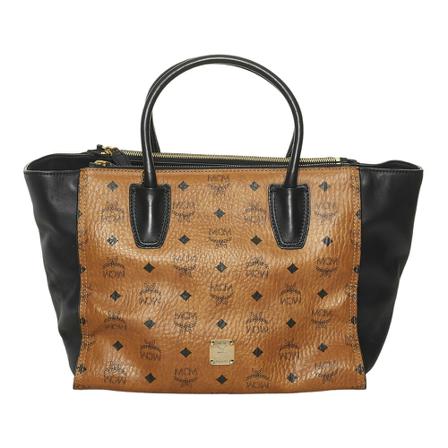 MCM Pre-owned, Pre-owned Handbag Bruin, Dames, Maat:ONE Size