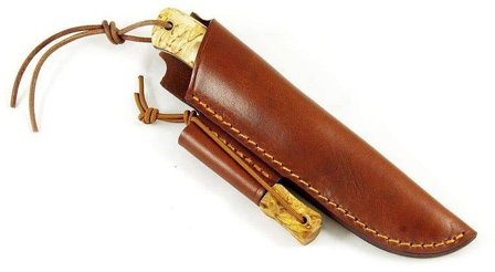 Casström Woodsman Buschcraft tuppi, Cognac