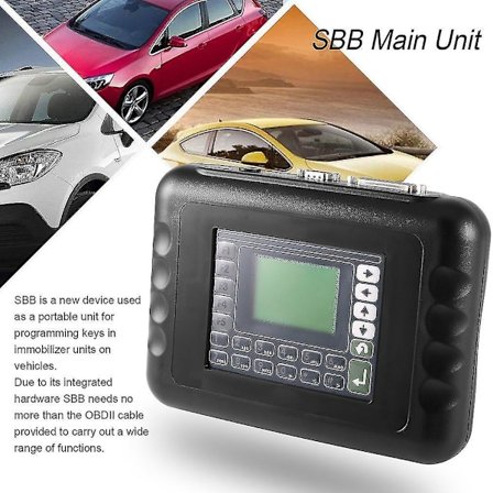 SBB Bilnyckelprogrammerare Transponder V33.02 OBDII Verktyg