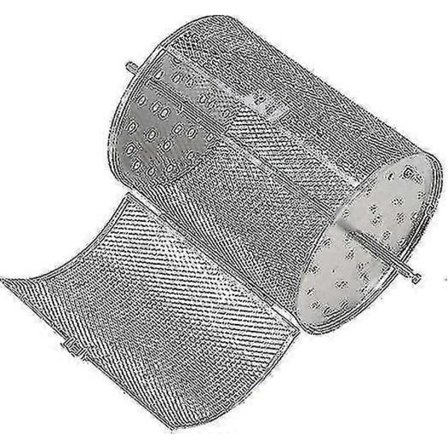 Air Fryer Grill Tilbehør Air Fryer Tilbehør Rustfrit Stål Ovn Stegekurv Grillspyd B