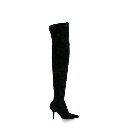 Paris Texas, Over-knee Boots Czarny, Kobieta, Rozmiar: 39 EU